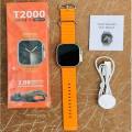 T2000 Ultra 2 Max Smart Watch – 2.08" HD Display, Wireless Charging, Fitness Tracker, Bluetooth Call, Waterproof – Series 9 Smartwatch for Android & iOS. 