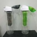 (J). ROVE Diamond Fashion Water Bottle Collection- Tritan Double Wall Leak Proof BPA-Free, Infuser 22 Ounce Sports Bottle (Green) (Grey). 