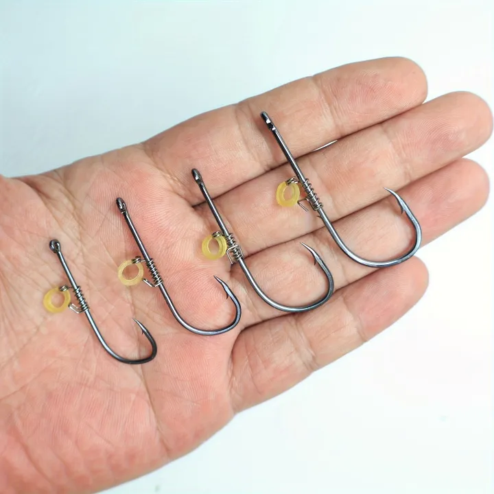 25pcs/Box%20Shrimp%20Back%20Hook%20Spring%20Live%20Shrimp%20Rigged%20Ready-Made%20Lure%20for%20Sea%20Bass%20and%20Rockfish%20Fishing,%201/0-5/0hook%20-%20Image%205