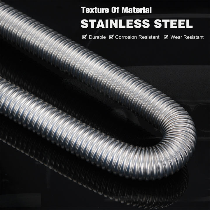 60cm%20-%20300cm%20Air%20Diesel%20Parking%20Heater%20Stainless%20Steel%20Exhaust%20Pipe%20Tube%20Gas%20Vent%20Hose%20Car%20Truck%20VAN%20With%2024mm%20Bore%20Car%20Muffler%20-%20Image%205