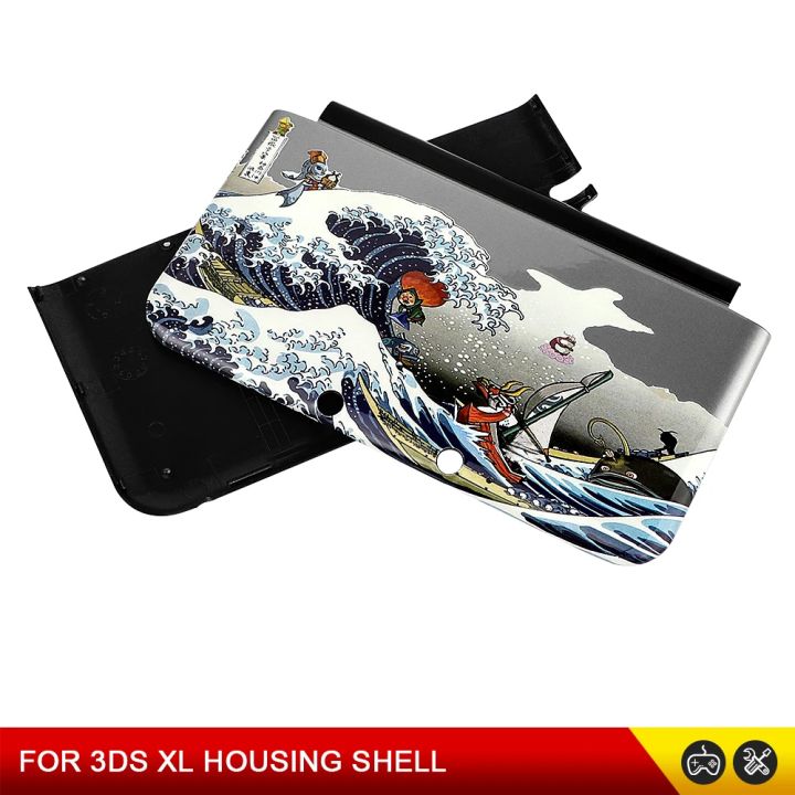 Replacement%20Faceplate%20Cover%20Case%20For%203DS%20XL%203DS%20LL%20Console%20Shell%20Housing%20Top%20+Bottom%20Shell%20Cover%20For%203DS%20XL%20LL%20Game%20Accessories%20-%20Image%203