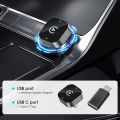 2026 Wireless CarPlay for iPhone & Android, 2-in-1 Plug and Play Converts Wired to Wireless CarPlay Android Auto, Fast Auto-Conn. 