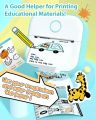 Phomemo Sticker Printer T02 Inkeless Maker Mini Printer Portable Bluetooth Thermal Pocket Photo Printer for Study Notes DIY. 