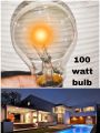 100 watt bulb pack of 5, old glass wala bulb general company. 