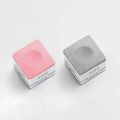 Square TP7500 Billiard Chalk Pink/Grey Fine Powder Snooker Neutral Pool Chalk Non-slip Billiard Pool Chalk Billiard Accessories. 