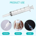 20ml Syringe Glue Filling Plastic Syringe Nutrient Sterile Health Without Needle Watering Refilling for Industrial Hydroponics. 