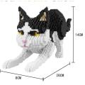 16039 PCs nano balody building block toy cat 1,390. 