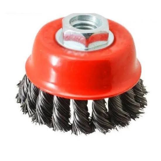 Cup Brush for Grinding - Hard Bristles - 3"