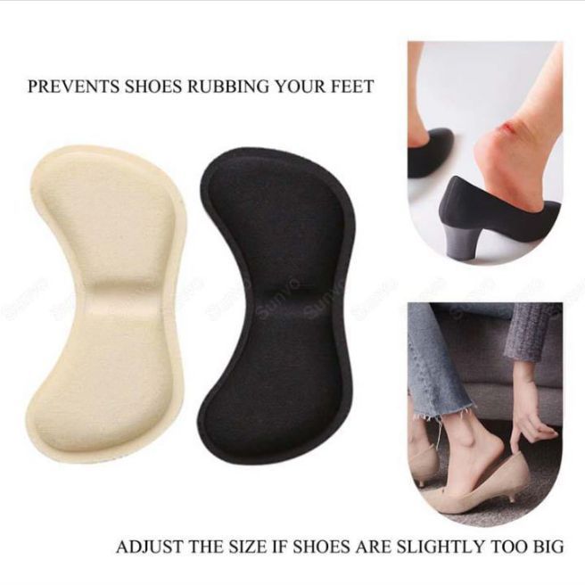 Foot Back Of Heel Cushions For Boots Heel Insole Patch Pain Relief