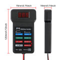 BT 171 Automotive Alternator Tester, LED Reverse Display, Multiple Protection, Display Battery Status, 12V for Automotive Repair. 