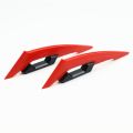 1 Pair Universal Motorcycle Winglet Aerodynamic Spoiler Dynamic Wing Decoration Sticker For Motorcycles E-bikes Scooters Etc. 
