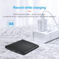 Voice Recording Device, Small Voice Recorder 32GB with 1500 Hrs Storage Capacity, 24 Hours Continuous Recording, Portable Audio Recorder Dictaphone with for Meeting Lecture (3.5mm Earphone Included). 