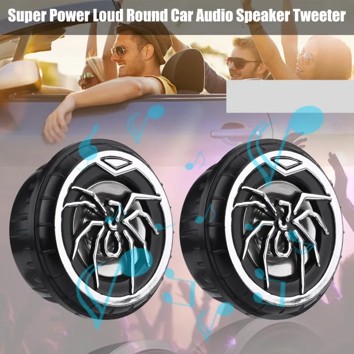 2Pcs%20Spider%20Pattern%20Car%20Tweeter%20Speakers%20Super%20Power%20Enhanced%20Bass%20Clear%20Highs%20Universal%20Easy%20Installation%20Creative%20Interior%20-%20Image%202