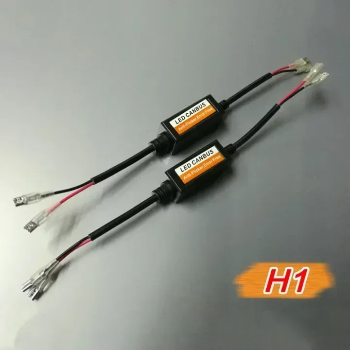 4/2pcs%20LED%20Canbus%20Decoder%20Adapter%20For%20H1%20H4%20H7%20H11%209005%209006%209012%20Anti-Flicker%20Harness%20Bulbs%20Resistor%20Warning%20Error%20Canceller%20-%20Image%205