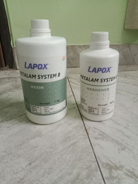 Lapox brand Epoxy resin 2:1 
1.5 kg combo pack