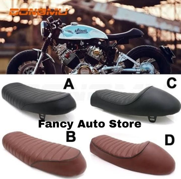Motorcycle Cafe Racer seat universal  Flat seat For CD70 & CG125