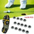 14/28Pcs Golf Spikes Golf Fast-Wist Studs Cleats Golf Shoes Spikes 2.7x1.2CM For FootJoy Quick Torsion Cleat Golf Accessories. 