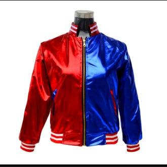 Harley Quinn Suicide Squad Costume for Kids Adults Cosplay Outfit Monster Joker Jacket Coat Halloween Party