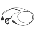 2/1PCS 2 PIN Earpiece Headset PTT MIC 1m Ear Hook Walkie Talkie Earbud Interphone Earphone Earpiece for BAOFENG UV5R/KENWOOD/HYT. 