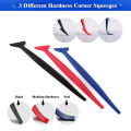 Auto Vinyl Wrap Tools Kit Car Window Tinting Film Installation Felt Squeegee Vinyl Tinting Kit Wrapping Spatula Covering Tools.