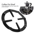 1Pc Stainless Steel Gas Cooker Rack Mocha Pot Coffee Pot Rack Kitchen Gas Stove Coffee Stand Simmer Ring Safe Stovetop Reducer.