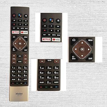 HAIER Android TV Remote Control / HAIER Smart LED TV Remote Control ...