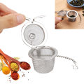 HILIFE Teakettle Locking Tea Filter Mesh Herbal Ball Tea Spice Strainer Stainless Steel Multifunction Seasoning Ball Reusable. 