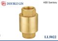 Brass spring check valve,vertical spring check valve,double lin company , supreme quality. 