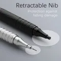 Low Center of Gravity Metal Mechanical Pencil Set 0.3-2.0mm Lead Refill Automatic Pencil Art Sketch Painting Writing Stationery. 