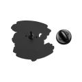 TRPG DICE Game Collect Badge Enamel Pins I'm Fine Black Playing Dice Brooches Backpack Lapel Badge Jewelry Gift for Fans Friends. 