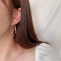 [Genuine silver certified] suwann.na.shop [price per pair] real silver earring hoop earrings Silver. 