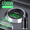100W Car Charger Lighter PD Fast Charging For IPhone QC3.0 Mini USB Type C Mini Car Phone Charger For Samsung Huawei xiaomi. 