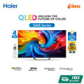Haier 43" QLED 4K Google TV  with Free Delivery & Installation (H43S80EUX). 