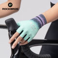 ROCKBROS Cycling Gloves Half Finger Road Bike Gloves Shock Absorption MTB Gloves Women Riding Sport Breathable Gloves. 