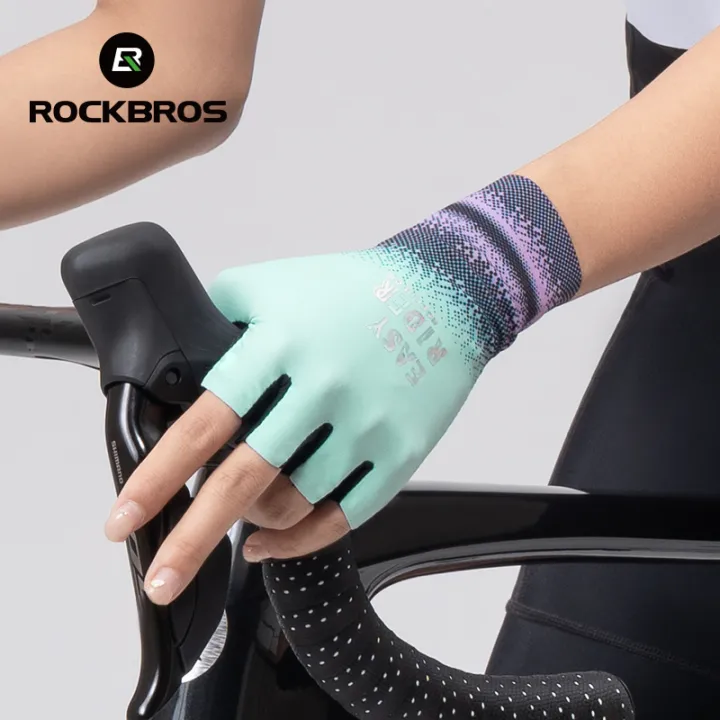 ROCKBROS%20Cycling%20Gloves%20Half%20Finger%20Road%20Bike%20Gloves%20Shock%20Absorption%20MTB%20Gloves%20Women%20Riding%20Sport%20Breathable%20Gloves%20-%20Image%206