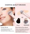 MAANGE Makeup Brush Set 20Pcs Premium Synthetic Foundation Face Powder Blush. 