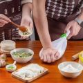 Food Grade Silicone Dough Kneading Bag Flour Mixing Mixer Bag Versatile Dough Mixer Baking Tool for Bread Pastry Pizza.