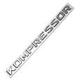 KOMPRESSOR Rear Badge Emblem. 