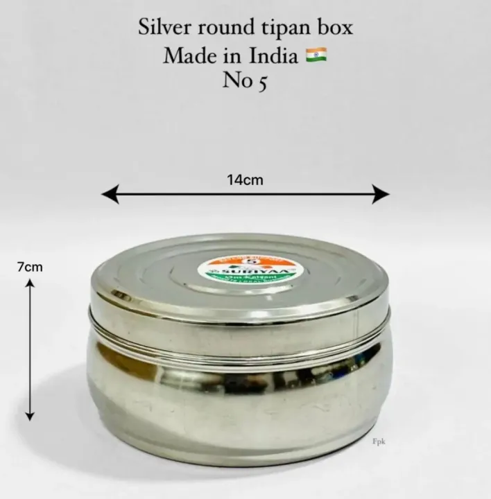 Stainless%20Steel%20Lunch%20Box%20/%20Tiffin%20Box%203%20Pcs%20Combo%20Set%20Good%20Quality%20Food%20Storage%20Basket%20-%20Image%204