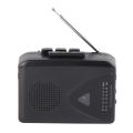 Cassette Player Tape Player Portable Cassette Player Classic  Multifunction Supports AM FM Radio Stereo Compact Tape Player. 