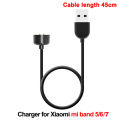 Charger Wire For Mi Band 7 Pro 6 5 Charging Cable For Miband 2 3 4 miband 5 miband 6 band 7 Portable USB Charger Adapter.
