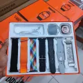 7 Transparent Color Stylish Straps And Y20 Smart Watch With Protective Transparent Cover - Stay Connected In Style With Y20 Smartwatch. 
