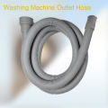 1pc Washing Machine And Dishwasher Drain Pipe Kit, Including Flexible Corrugated Pipe, Extension Adapter And Hose Clamp. 