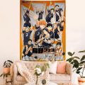 Japan Anime Haikyuu Printed Large Wall Tapestry Cheap Hippie Wall Hanging Bohemian Wall Tapestries Mandala INS Home Decor. 