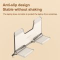 Hagibis Vertical Laptop Stand Transparent Desktop Gravity Holder Notebook Support For MacBook Pro Air Surface Book Laptops. 