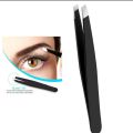 eyebrow Tweezer stainless steel black color. 