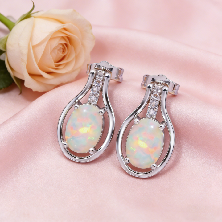 Hypoallergenic%20White%20Fire%20Oval%20Opal%20Earrings%20Gift,Anniversary%20Birthday,Elegant%20Cubic%20Zircon%20Accent%20Luxury%20Jewelry%20Gift%20for%20Women%20-%20Image%204