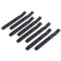 Hard Drive Mounting Bracket - 4 Pairs Black Chassis Desktop HDD Shelf Slider, Computer Cooler Mounting Rail.