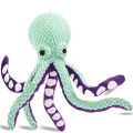 Pet plush octopus toy interactive sound anti-demolition home large and small dog boredom companion dog toy. 