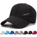 Summer Outdoor Sports Cap Golf Fishing Hat Quick Drying Sun Hat Adjustable Unisex Baseball Cap for Women Men. 